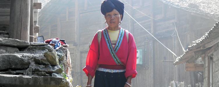 Femme yao en Chine Samsara Voyages