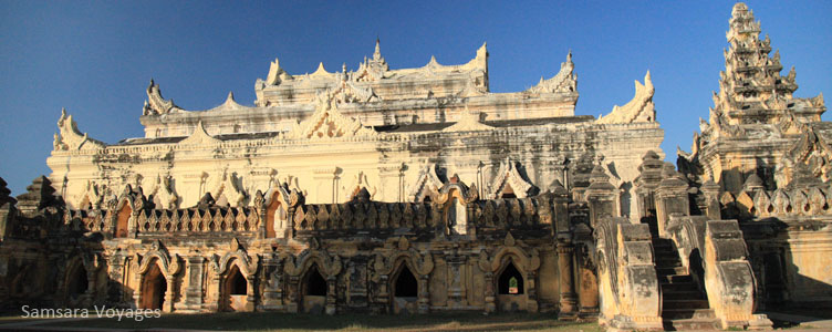 Temple Birmanie Ava Samsara Voyages