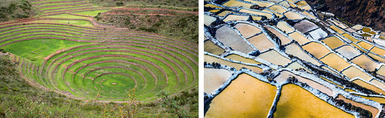 Terrasses de Moray au Pérou Samsara