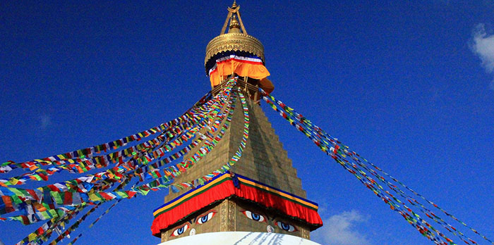 Bodnath à Katmandou avec Samsara voyages